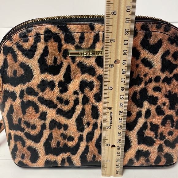 Steve Madden Cheetah/Leopard Print Crossbody Bag Shoulder Purse - Picture 11 of 11
